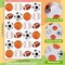 600 Pieces Sports Stickers for Kids Soccer Baseball Football Stickers Basketball Football for Kids Teacher for Ball Themed Birthday Party Classroom Decorations(Multiple Balls)